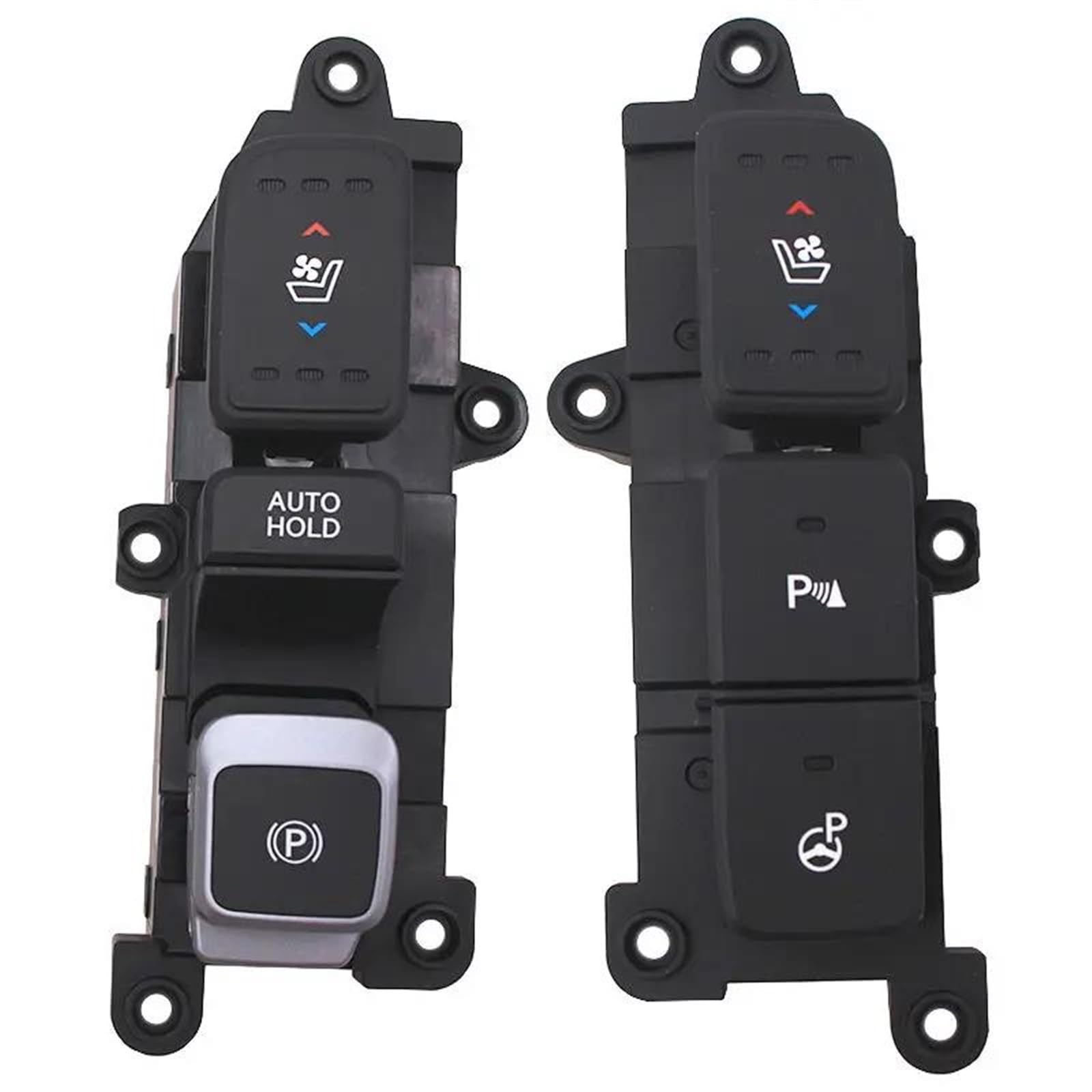 Feststellbremse Für Hyundai Für Santa Fe DM 2013-2014 Parkplatz Bremse Heizung Fenster Schalter Teile 933102W3154X 933102W315 Bremstaste(A Pair of switches) von NaNMiBHd