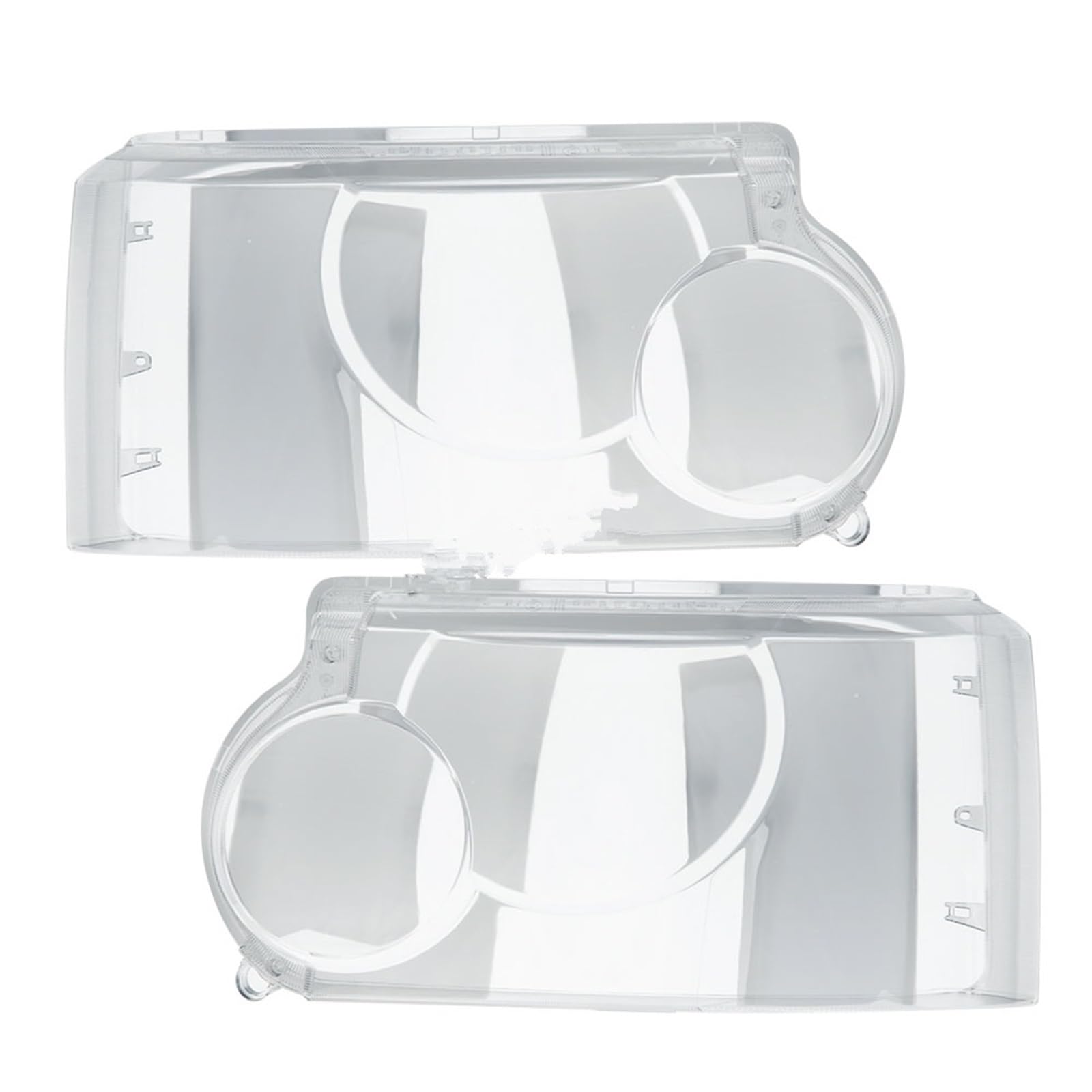 Für Land Für Rover Für Range Für Rover 2005 2006 2007 2008 2009 Auto Scheinwerfer Shell Scheinwerfer Abdeckung Scheinwerfer Objektiv Rahmen Frontscheinwerfer Objektivschale(1 Pair Cover) von NaNMiBHd