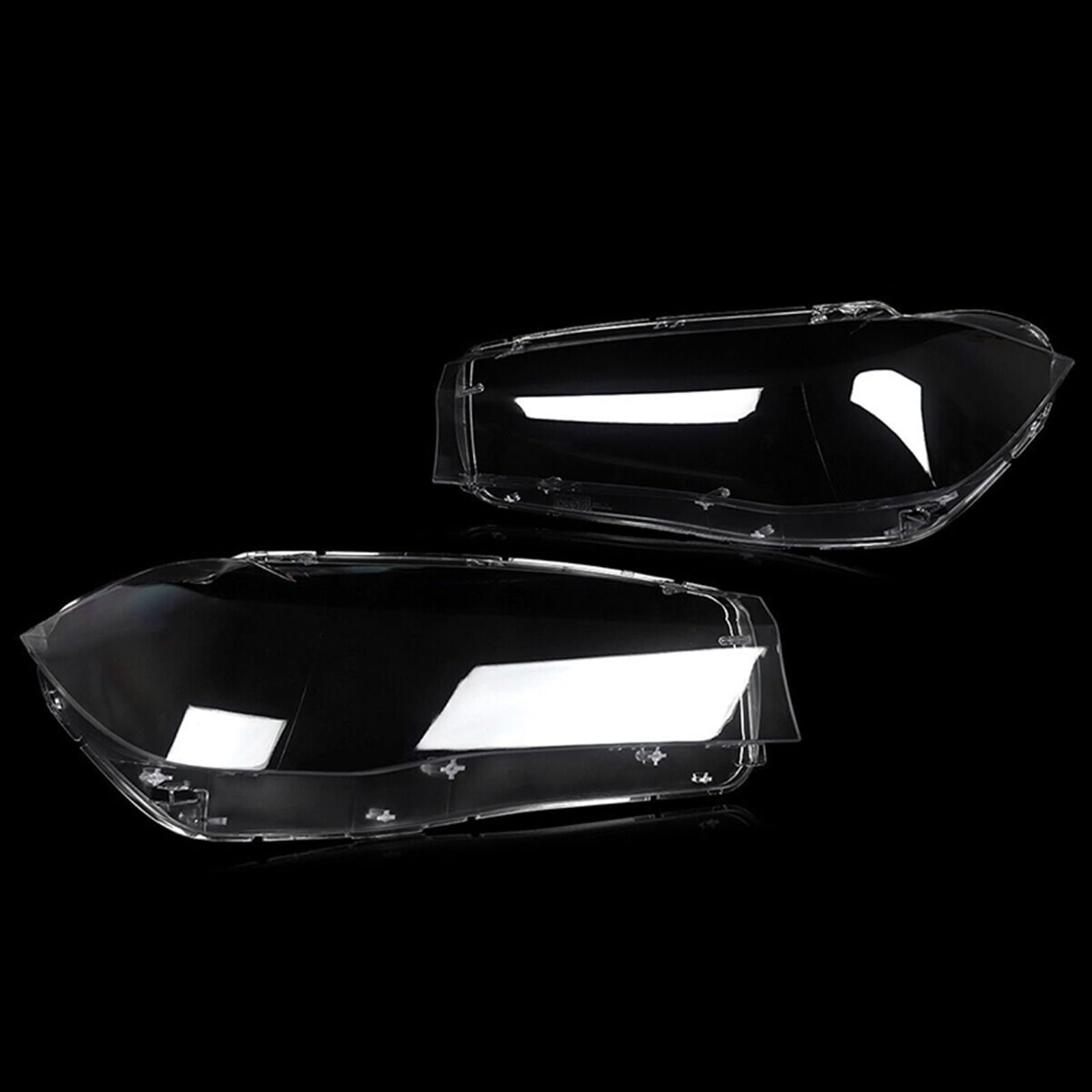 Für X5 Für X6 Für F15 Für F16 2014 2015 2016 2017 2018 Scheinwerfer Abdeckung Transparent Lampenschirm Lampe Schatten Scheinwerfer Shell Objektiv Frontscheinwerfer Objektivschale(Pair) von NaNMiBHd