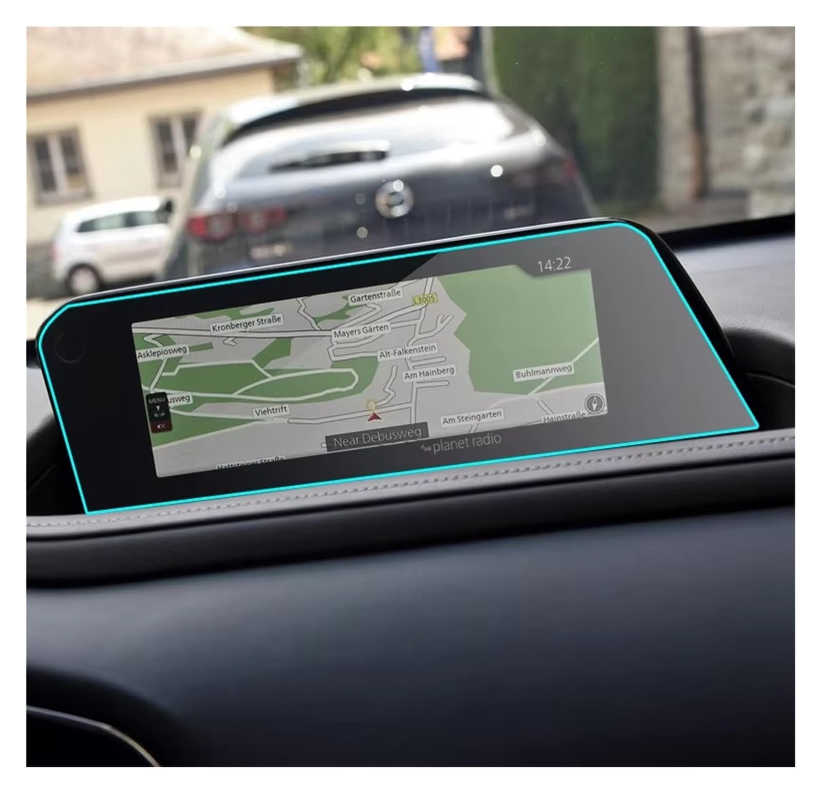 GPS-Displayschutz Für Mazda 3 Für CX-30 Für Connect Für B0n7 2019 2020 Auto Navigation Gehärtetem Glas Screen Protector Film Navigation Schutzfolie von NaNMiBHd