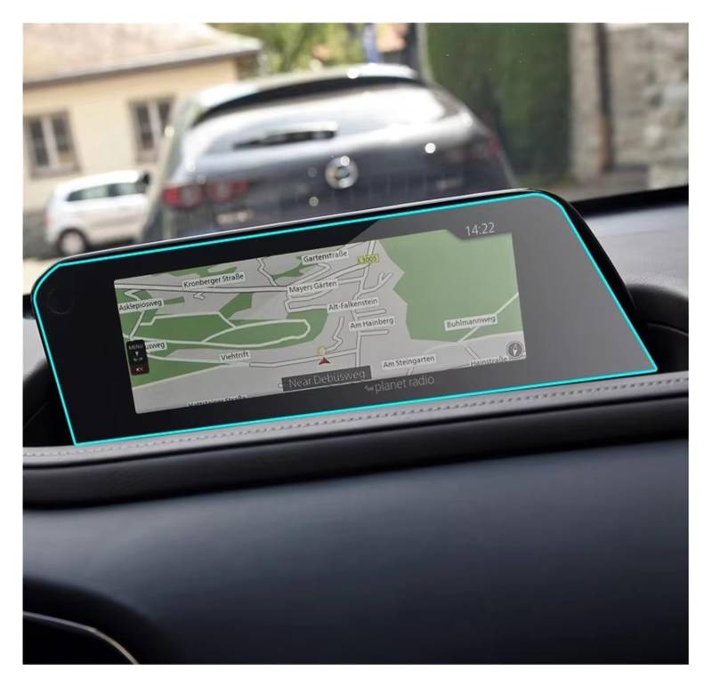 GPS-Displayschutz Für Mazda 3 Für CX-30 Für Connect Für B0n7 2019 2020 Auto Navigation Gehärtetem Glas Screen Protector Film Navigation Schutzfolie von NaNMiBHd