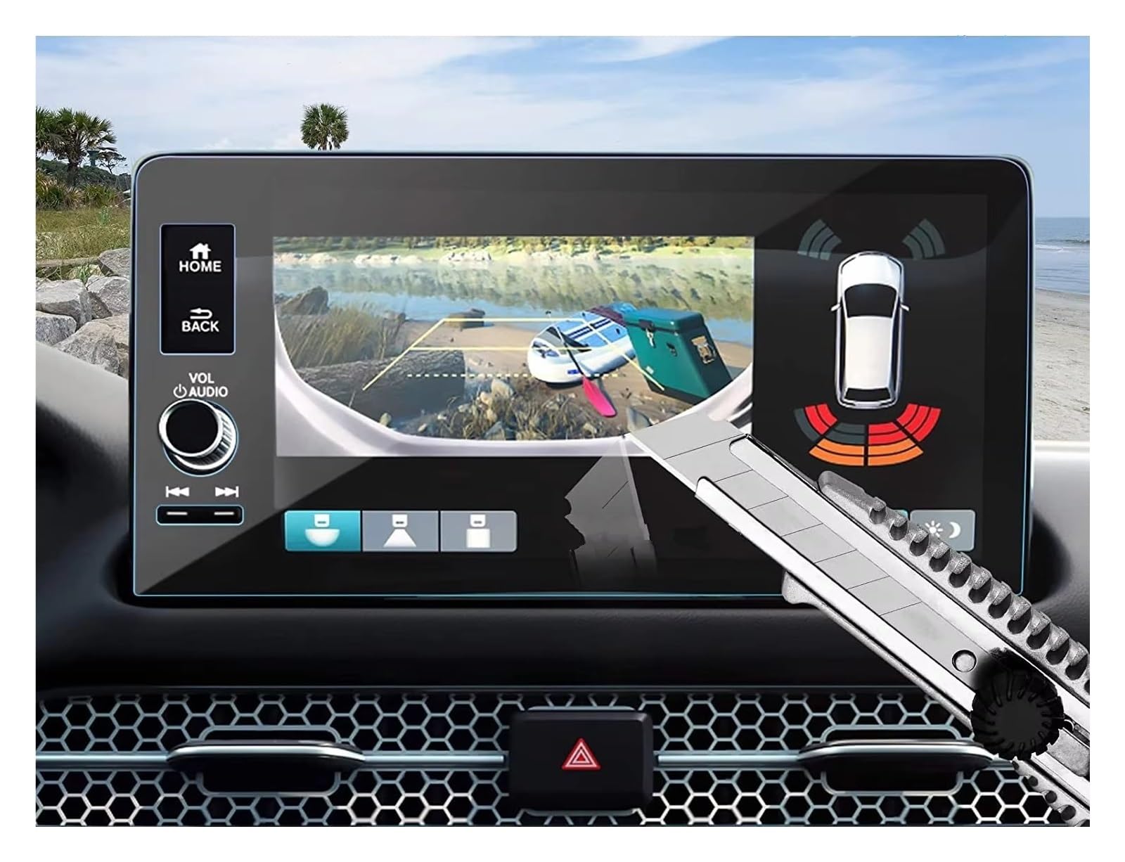 GPS-Displayschutz Für Pilot 9'' Für Pilot 2023 Displayschutzfolie 9 Zoll Navigationsdisplay GPS-Touchscreen Schutzfolie Aus Gehärtetem Glas Navigation Schutzfolie von NaNMiBHd