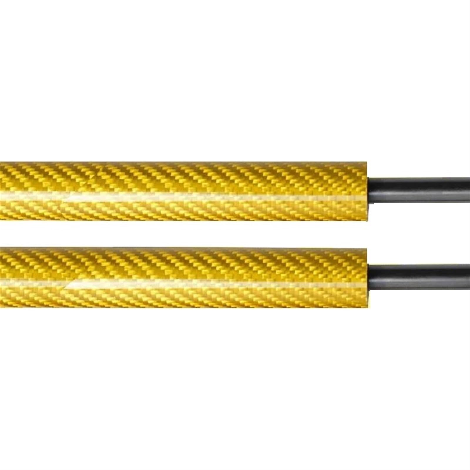 Gasfeder Dämpfer Für Nissan Für Skyline R33 1993-1998 Ohne Spoile Stamm Boot Gas Aufgeladen Gasdruckfedern Heben Unterstützung Hinten heckklappe Dämpfer Gasdruckfeder(Yellow Carbon Fiber) von NaNMiBHd