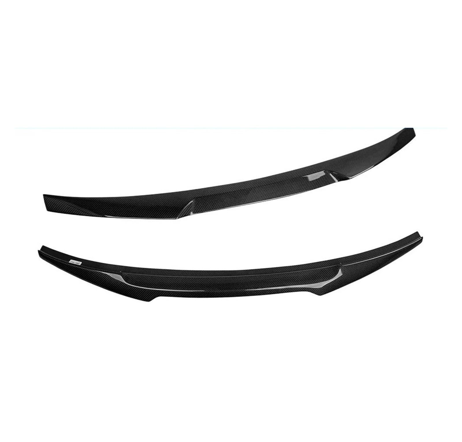 Heckspoiler Flügel Für A6 C7 2012-2015 Limousine Lip Spoiler Flügel Auto PSM/HK/M4 Stil Carbon Faser Heckspoiler Stamm Flügel Dachspoiler(M4 Style Spoiler) von NaNMiBHd