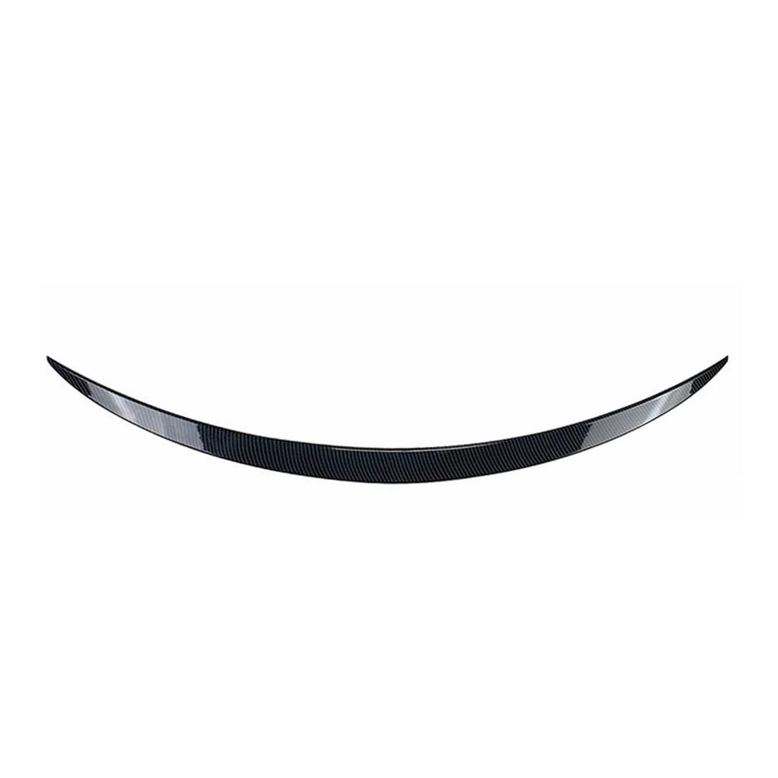 Heckspoiler Flügel Für Benz Für W205 S205 C Klasse C180 C200 C300 C43 C63 Für AMG 2014-2022 Auto Hinten Stamm Spoiler Lip Splitter Trim Schwanz Flügel Dachspoiler(Carbon Look) von NaNMiBHd