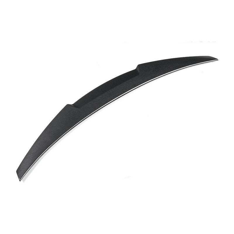 Heckspoiler Flügel Für E92 Für M3 2DR Coupe Modell 2007-2013 Auto Heckflügel Spoiler Deckel Für M4 Stil Auto Hinten Stamm Spoiler Deckel Verlängerung Flügel Dachspoiler(Carbon Fiber Look) von NaNMiBHd