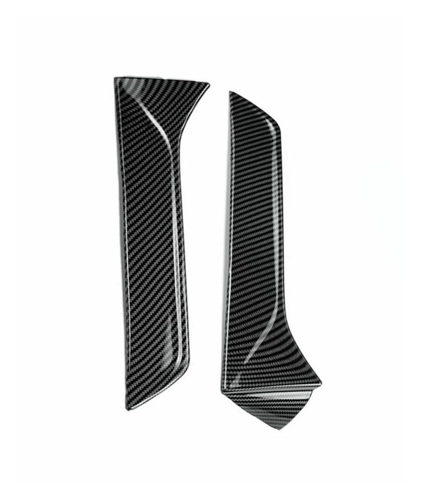 Heckspoiler Flügel Für Sitz Für Leon 5F FR Mk3 MK 3,5 2012-2021 Auto-Styling Auto Canards Splitter Schwarz/Carbon Faser Hinten Fenster Seite Spoiler Flügel Dachspoiler(Carbon Look) von NaNMiBHd