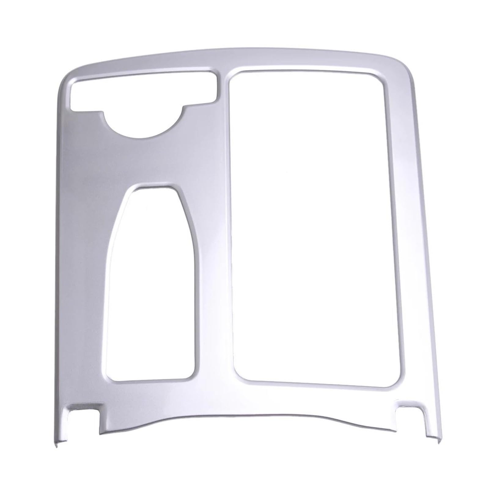 Kfz Mittelkonsolen Trim Für Benz Für CE Klasse Für W204 W212 2008 2009 2010 2011-2014 Center Console Armlehne Tasse Halter Panel Abdeckung Trim Rahmen Form Silber Kunststoff von NaNMiBHd