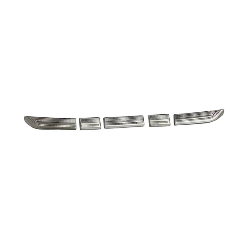 Kfz Mittelkonsolen Trim Für Benz Für E Klasse Für W212 2009-2015 Auto Styling Center Konsole Klimaanlage Schalter Tasten Aufkleber Dekoration Abdeckung Trim(5 Pieces) von NaNMiBHd