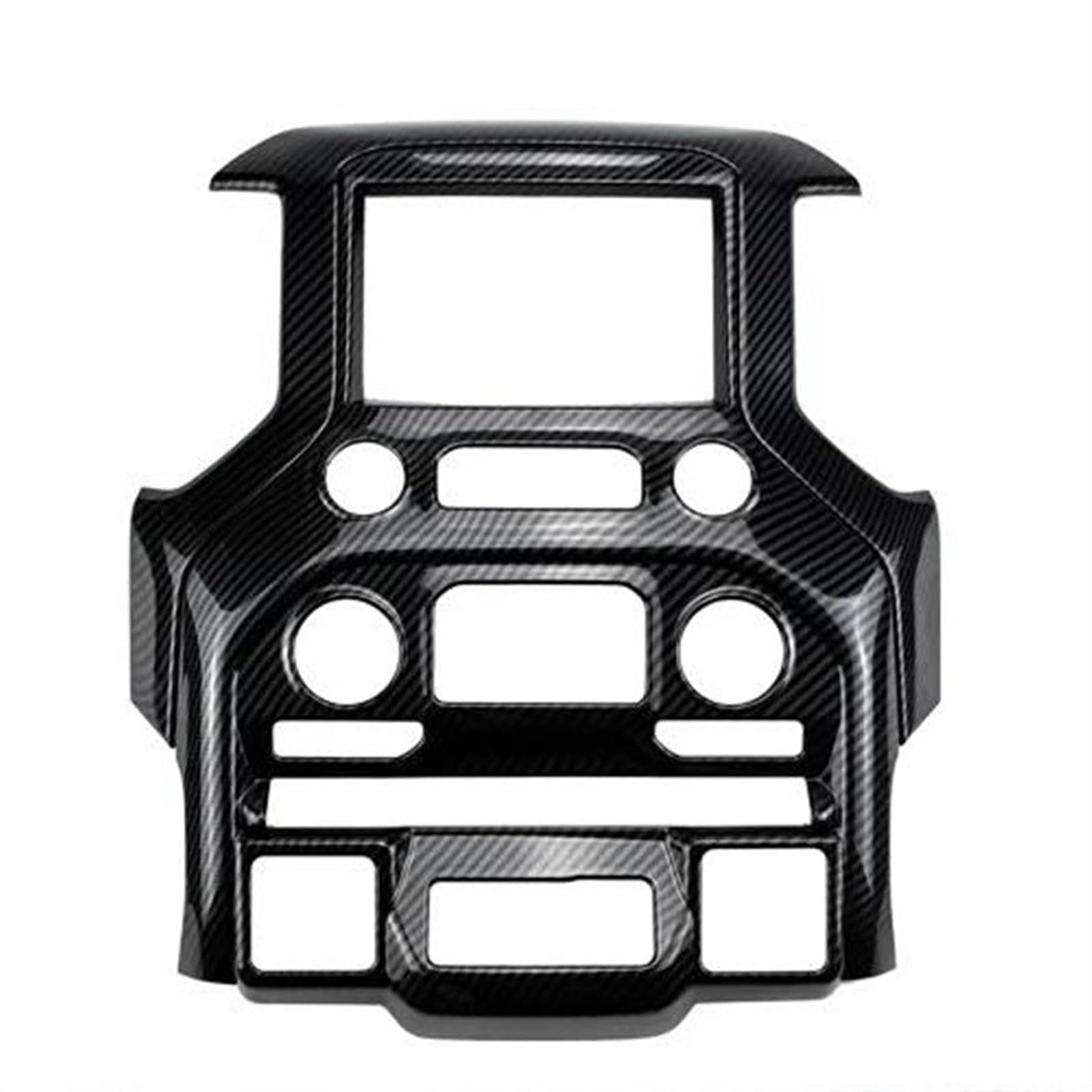 Kfz Mittelkonsolen Trim Für Chevrolet Für Silverado 2019 2020 2021 2022 ABS Center Konsole Navigation Bildschirm Rahmen Panel Air Vent Abdeckung Trim(Center 2 Pieces) von NaNMiBHd