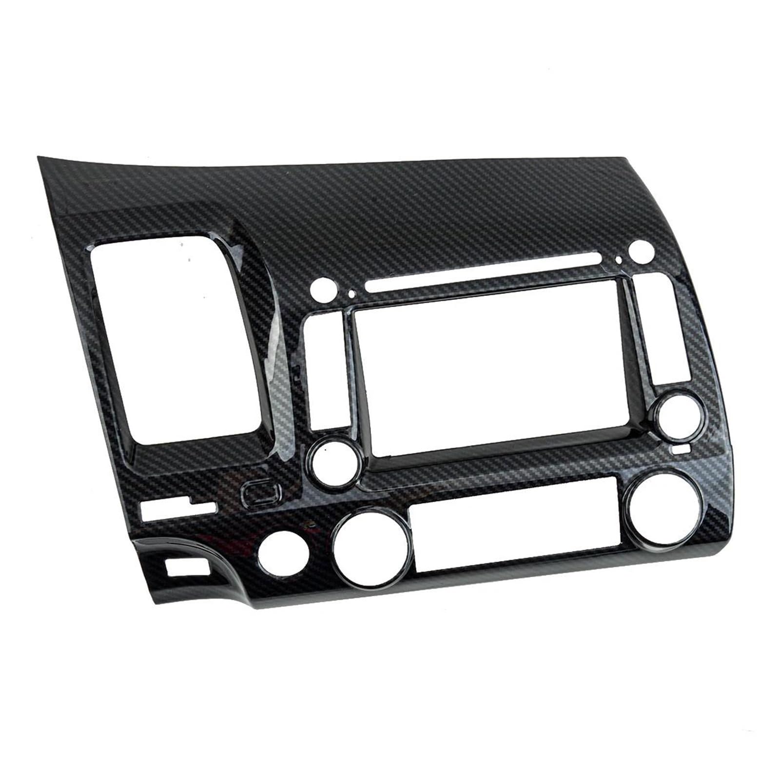 Kfz Mittelkonsolen Trim Für Civic 2006 2007 2008 2009 2010 2011 LHD Auto GPS Navigation Trim Zentrale Konsole Panel Abdeckung ABS Carbon Faser Stil von NaNMiBHd