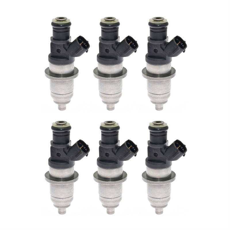 Kraftstoff Sprühdüse Für Für Carisma 2000 2001 2002 2003 2004 2005 2006 1,8 GDI 2,0 2,4 L 1 4 6PCS KRAFTSTOFF INJEKTOR Auto Motor E7T05071 1465A002 1465A003 Kraftstoffeinspritzdüse(6PCS) von NaNMiBHd