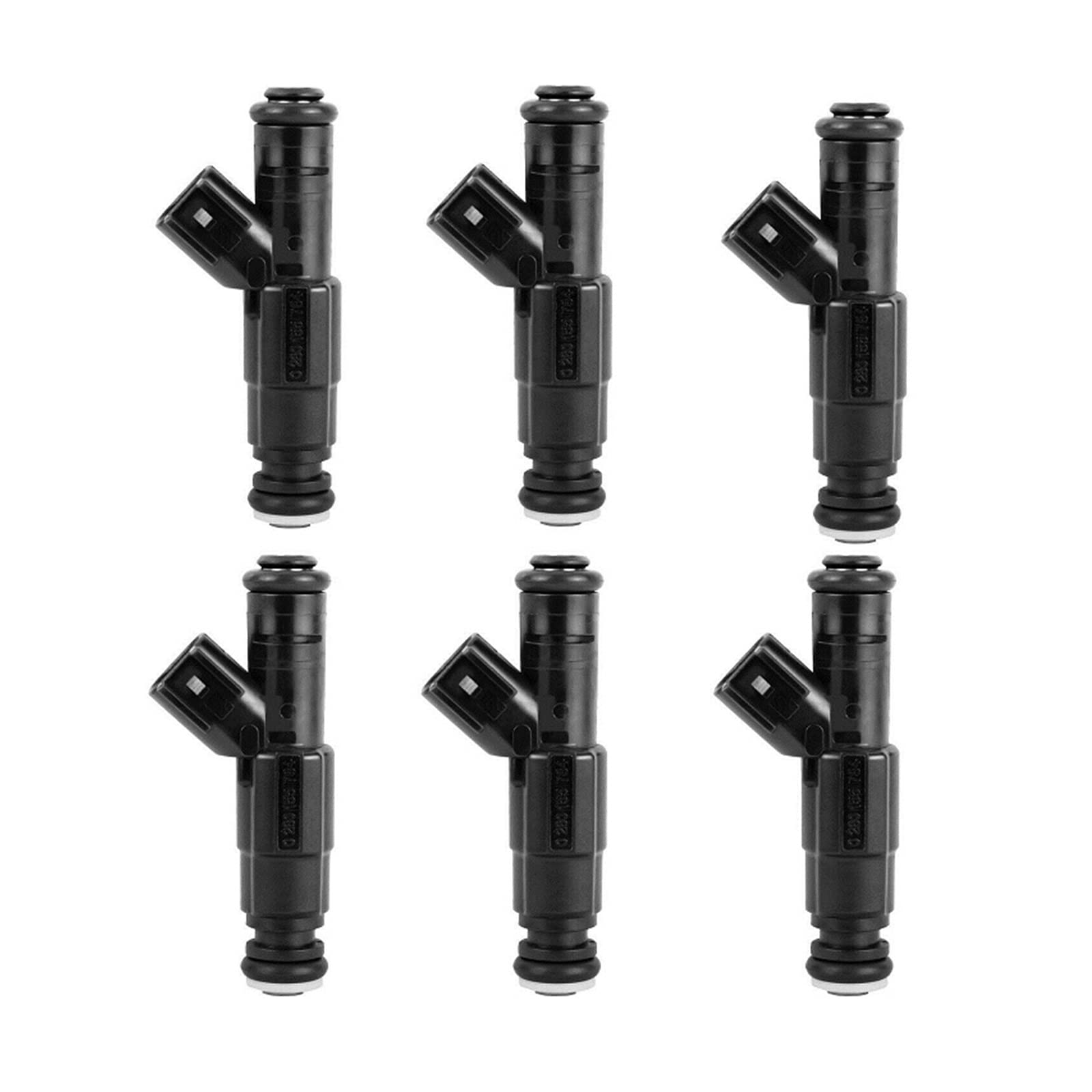 Kraftstoff Sprühdüse Für Jeep Für Cherokee Für Wrangler 4,0 L 1999 2000 2001 2002 2003 2004 6Pcs 4-Loch Kraftstoff Injektoren 0280155784 4854181 4667938 Kraftstoffeinspritzdüse von NaNMiBHd