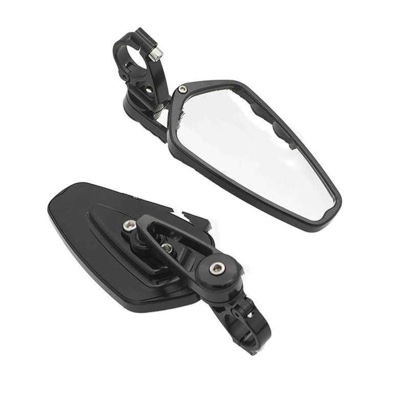 Lenkerendenspiegel Geändert Motorrad Rearview Außenspiegel Für MT09 Für MT03 Für YZF Für R1 Für R6 Für R7 Motorrad Spiegel von NaNMiBHd