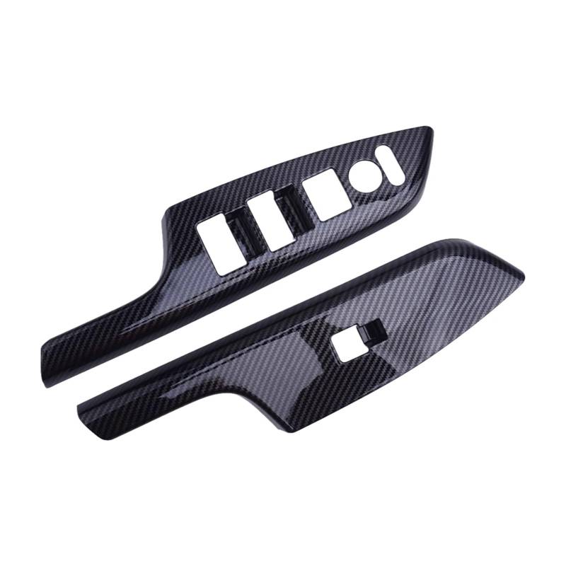 Mittelkonsole Dekor 1Set Carbon Fiber Stil Fensterheber Schalter Panel Abdeckung Trim Für CRV 2012 2013 2014 2015 2016 Getrieberahmen Dekor von NaNMiBHd