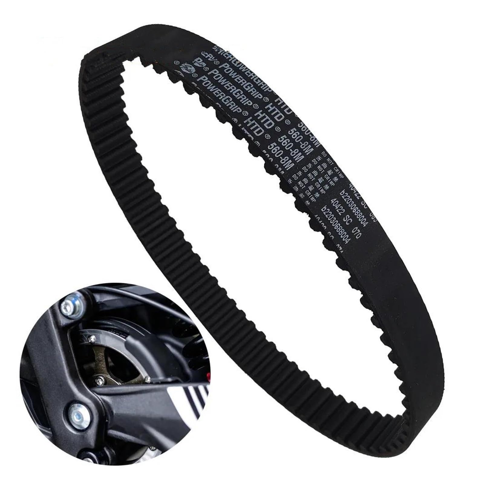 Motor Speed Belt Motorrad Elektrische Fahrrad Motocross Dirt Pit Bike 8M 560 8M560 Übertragung Gürtel Stick Gürtel Für Sur-Ron Für Surron Licht Bee Keilriemen Antriebsriemen von NaNMiBHd