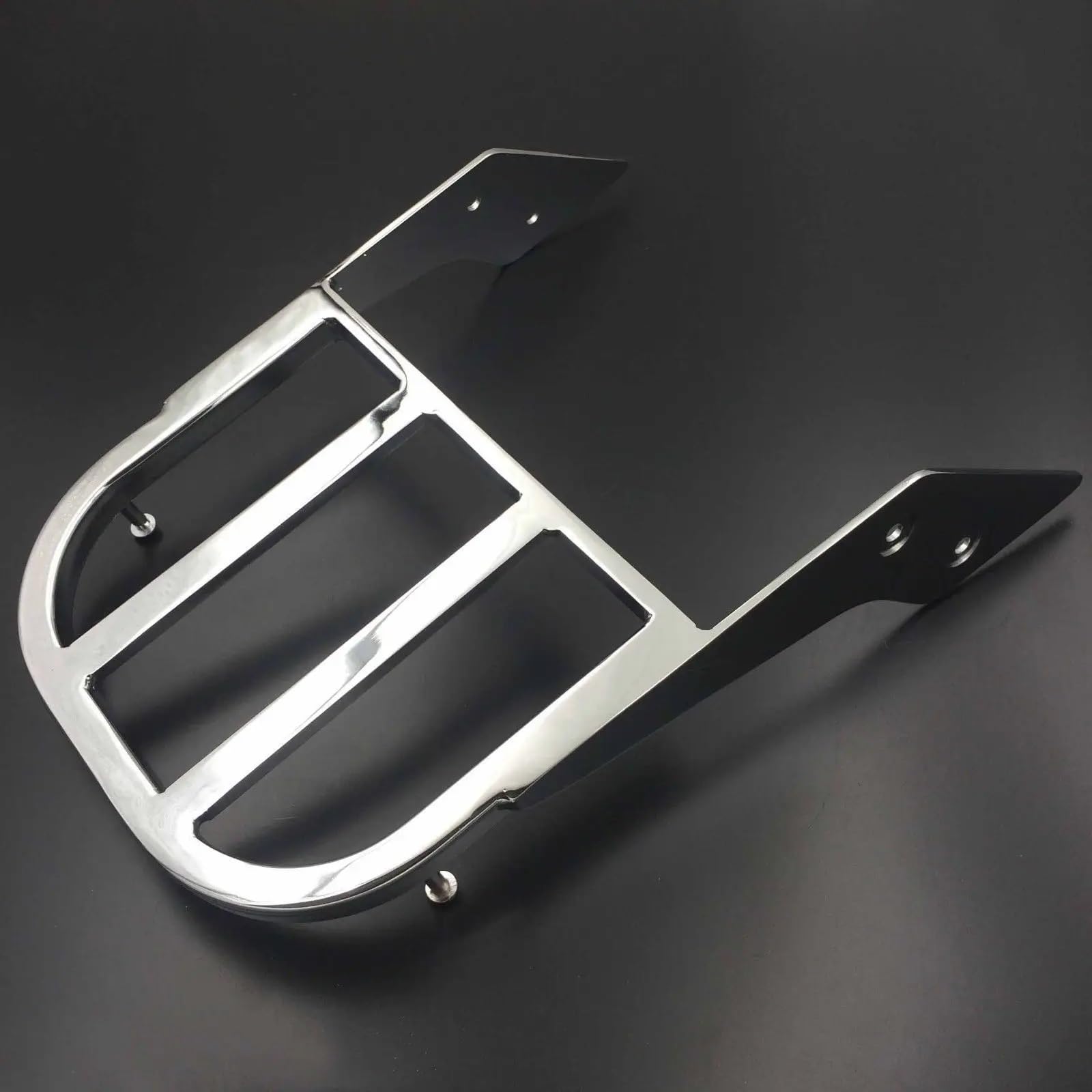 Motorrad Gepäckträger Für Für V-Star 1100 2000 2001 2002 2003 2004 2005 2006 2007 2008 2009 Motorrad Chrom Aluminium Gepäck Rack Unterstützung Regal Hinten von NaNMiBHd