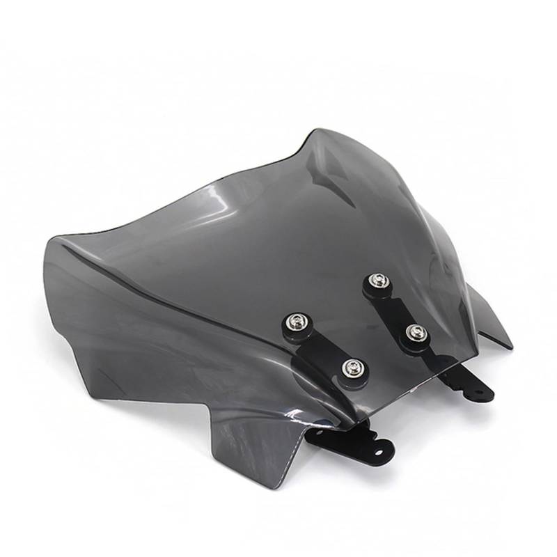 Motorrad Windschutzscheibe Für Für MT-07 Für MT07 2021 Motorrad Teile Windschutzscheibe Windschutz Wind Schild Deflectore Motorrad Windschott(Smoky Gray) von NaNMiBHd