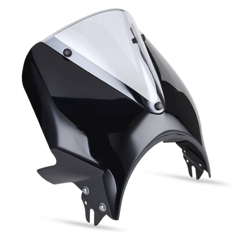 Motorrad Windschutzscheibe Für Für XSR700 Für XSR900 2017 2018 2019 2020 Windschutzscheibe Motorrad Windschutz Abdeckung Wind Schild Vorne Windabweiser Motorrad Windschott(Light Smoke) von NaNMiBHd