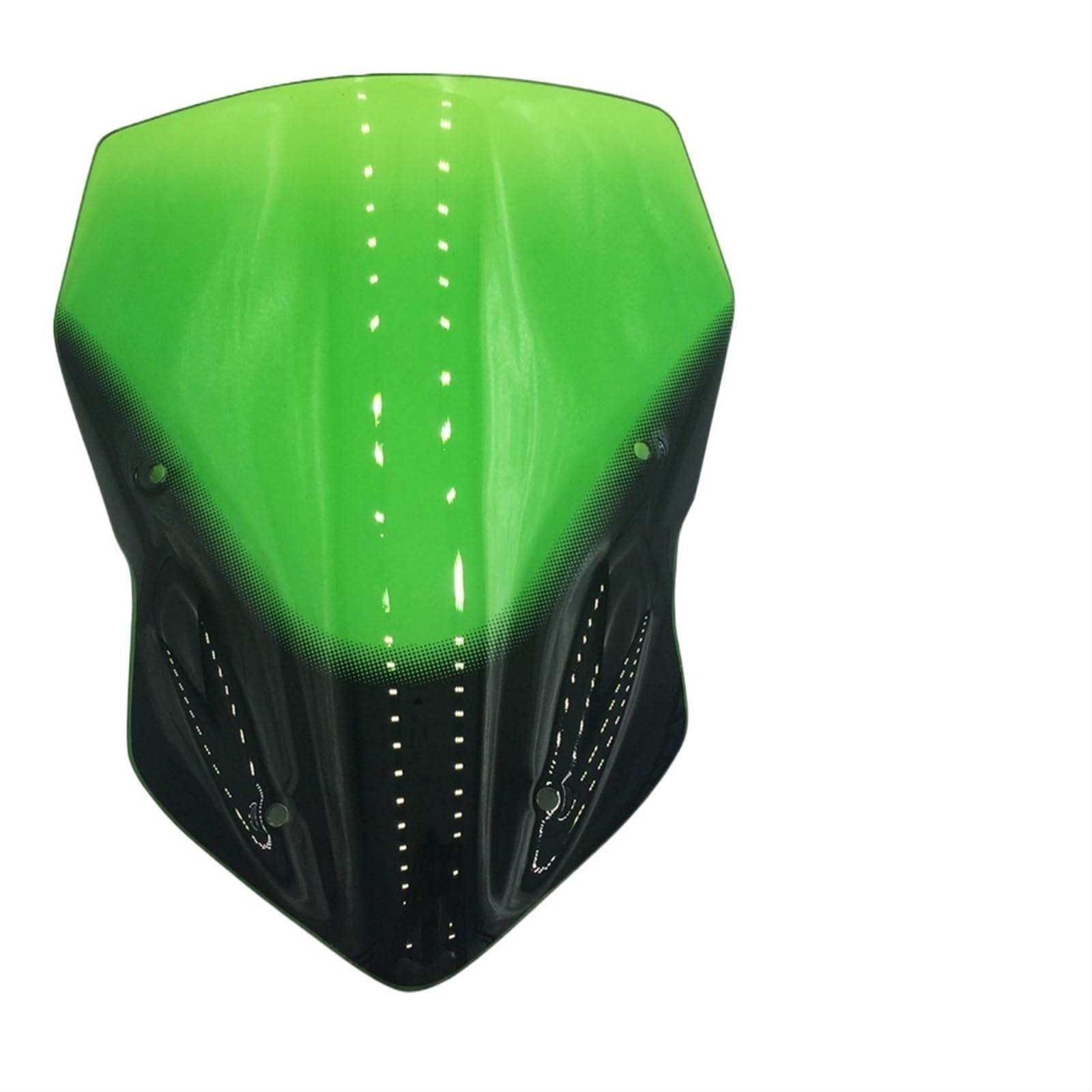 Motorrad Windschutzscheibe Für Kawasaki Für Ninja Für Z900 2017 2018 2019 Motorrad Zubehör Windschutzscheibe Windschutz Vorne Wind Deflectore Motorrad Windschott(Green) von NaNMiBHd