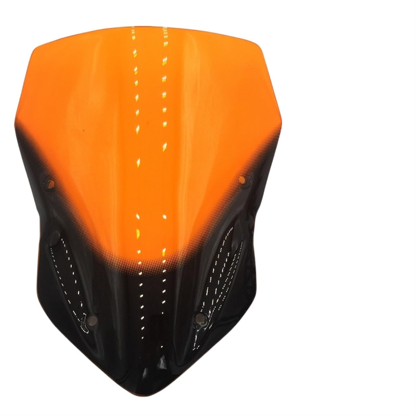 Motorrad Windschutzscheibe Für Kawasaki Für Ninja Für ZR900 2017 2018 2019 Motorrad Windschutzscheibe Spoiler Windscreens Front Windabweiser Motorrad Windschott(Orange) von NaNMiBHd