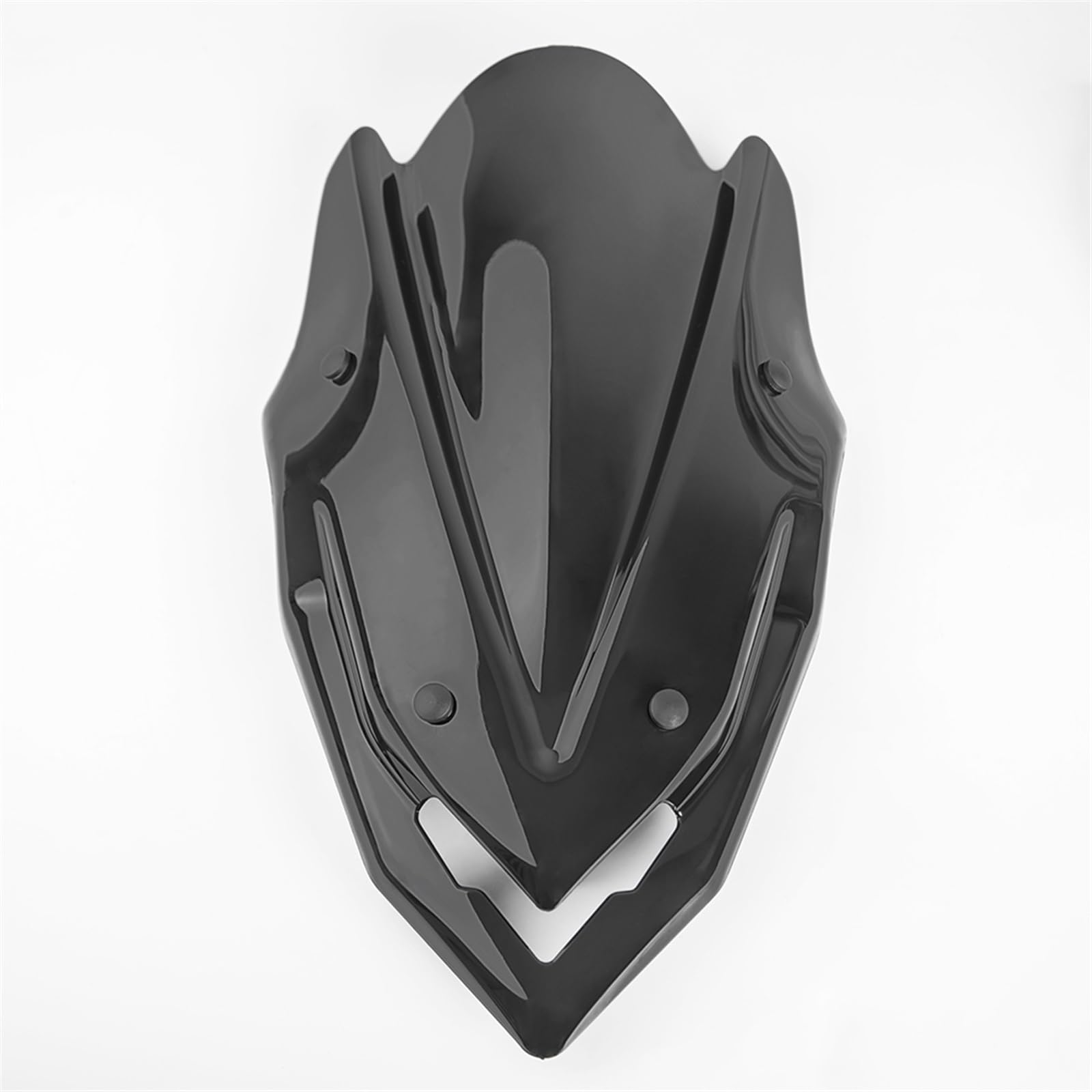 Motorrad Windschutzscheibe Für Kawasaki Für Z900 2017 2018 2019 2020 2021 2022 2023 Motorrad Zubehör Windschutz Windschutz Viser Visier Windabweiser Motorrad Windschott(2017-2019 Black A) von NaNMiBHd