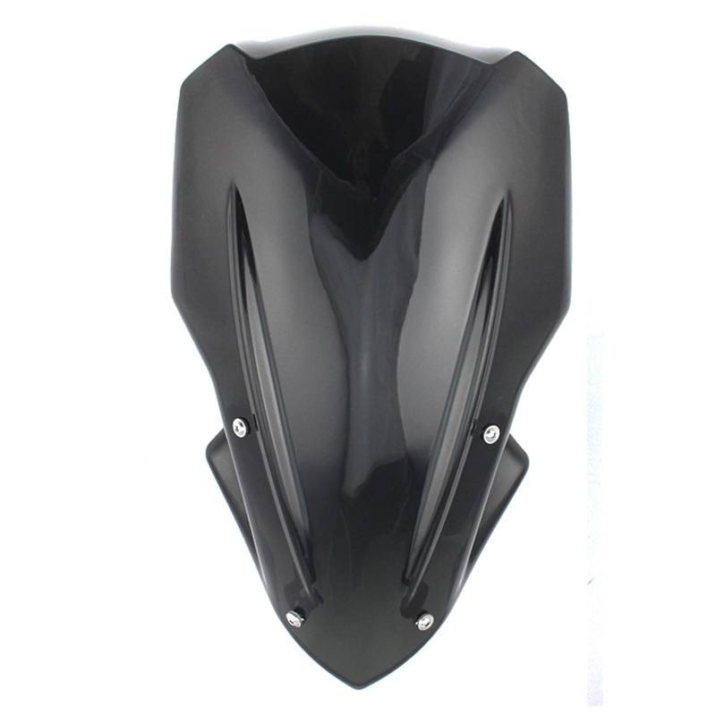 Motorrad Windschutzscheibe Für Kawasaki Für Z900 2017 2018 2019 2020 2021 2022 2023 Motorrad Zubehör Windschutz Windschutz Viser Visier Windabweiser Motorrad Windschott(2017-2019 Black B) von NaNMiBHd