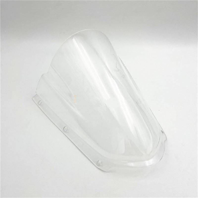 Motorrad Windschutzscheibe Für Kawasaki Für ZX10R 2021 2022 2023 Motorrad Blase Windschutzscheibe Wind Deflectore Windschutzscheibe Klar Spoiler Motorrad Windschott(Clear) von NaNMiBHd