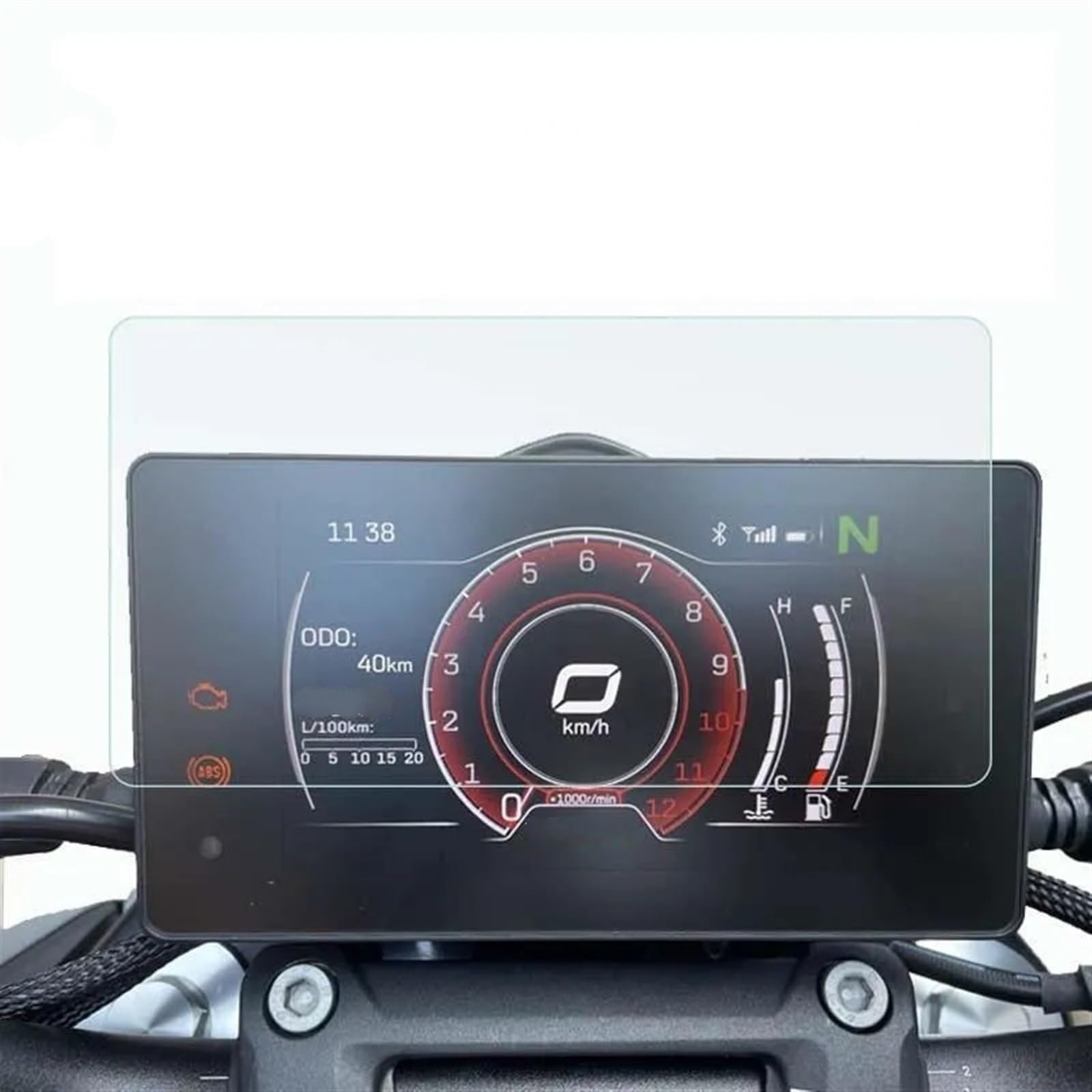 Displayschutzfolie Für CFMOTO 250NK 450NK 650NK 2022 Motorrad Cluster Kratzschutz Film Screen Protector Dashboard Instrument Tachoschutzfolie von NaNMiBHd