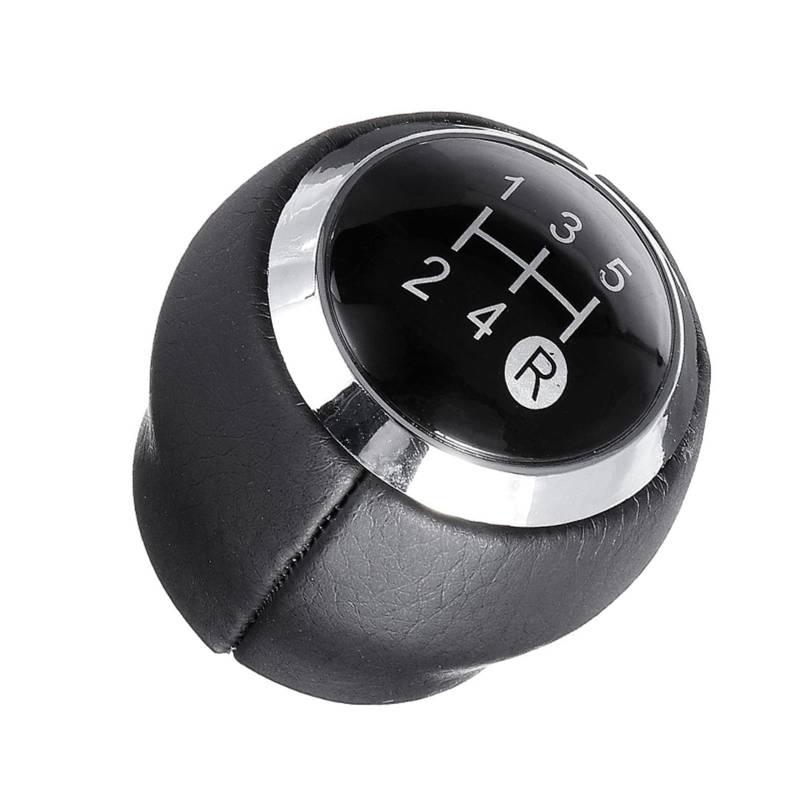 Schaltknauf 5/6 Geschwindigkeit Auto Schaltknauf Kopf Hebel Shifter Stick Ball Auto Zubehör Für Toyota Für Corolla Für Yaris Für RAV4 Für AYGO Für AVENSIS Gang Auto Schaltknauf Abdeckung(5 Speed black von NaNMiBHd