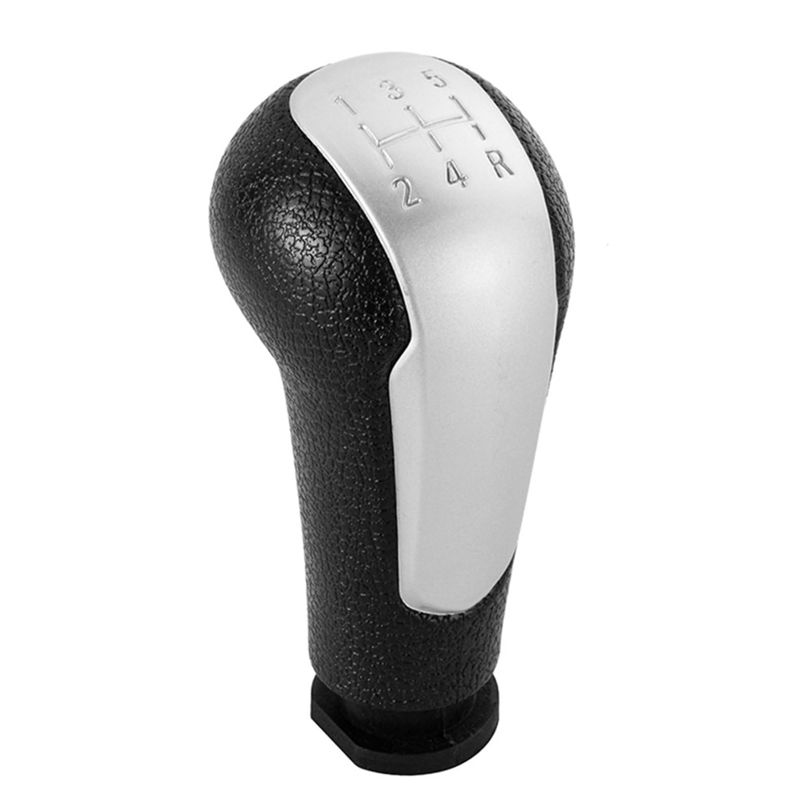 Schaltknauf 5 Gang Schaltknauf Shifter Gearstick Hebel Gamasche Boot Abdeckung Für Chevrolet Für Spark 2011 2013 2014 2015 2016 Gang Auto Schaltknauf Abdeckung(Matte Silver B) von NaNMiBHd