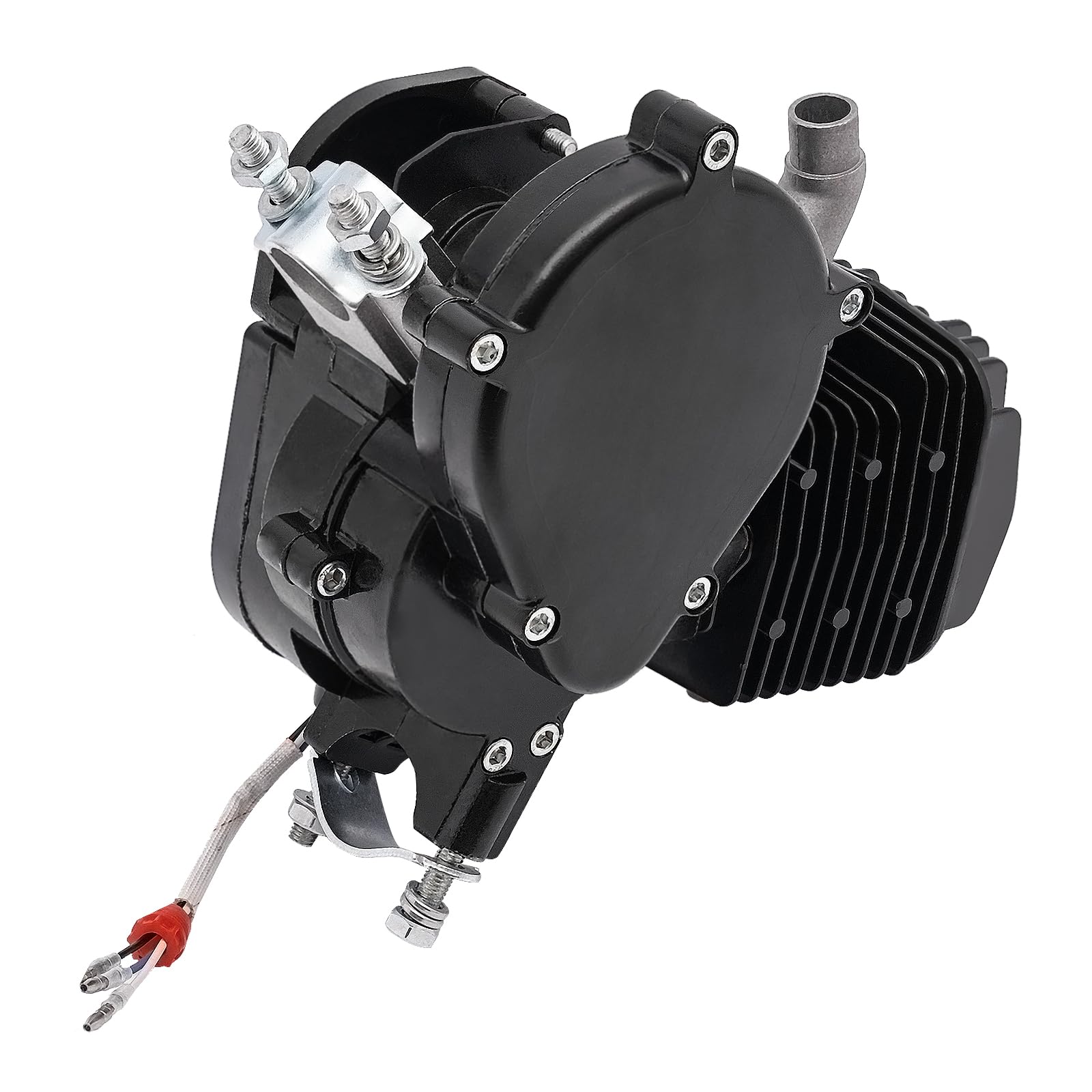 2-Takt Fahrradmotor 80CC Benzin Gas Motor, Motor Einzel Zylinder 5500rpm, Bicycle Motor für 26-28“ Rädern von NadineDutol