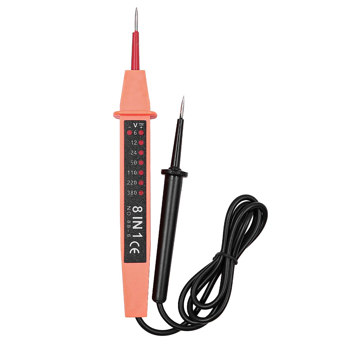 Namvo 8-in-1-Spannungsprüfer, Sondenstift, Durchgangsdetektor, Stift, Messgeräte, Tester, 6 V-380 V, Stromkreistester von Namvo