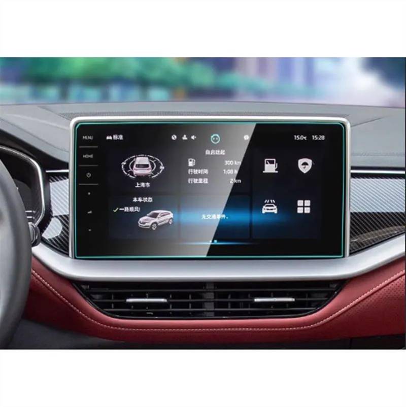 Naojino Kompatibel Mit Skoda Für Enyaq Iv 2020 2021 2022 2023 Auto-GPS-Navigation PET-Displayschutz Innenzubehör Auto Displayschutzfolie von Naojino