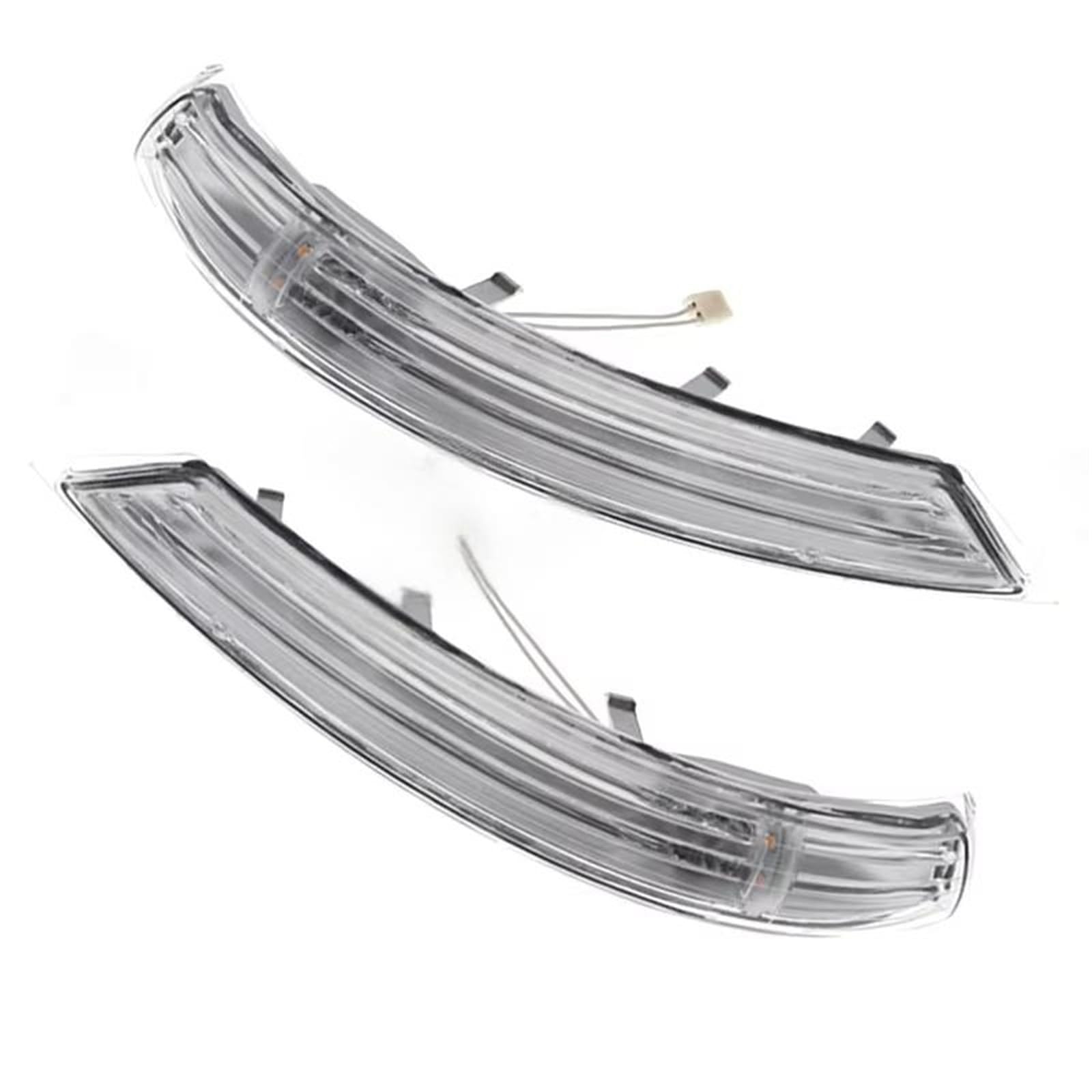 Naojino Kompatibel Mit VW Für Touareg 2008–2011, Auto-Seitenspiegel, Blinker, Bernsteinfarbene Lampe, OEM: 7L6949101C, 7L6949102C Spiegelblinker(1 Pair) von Naojino