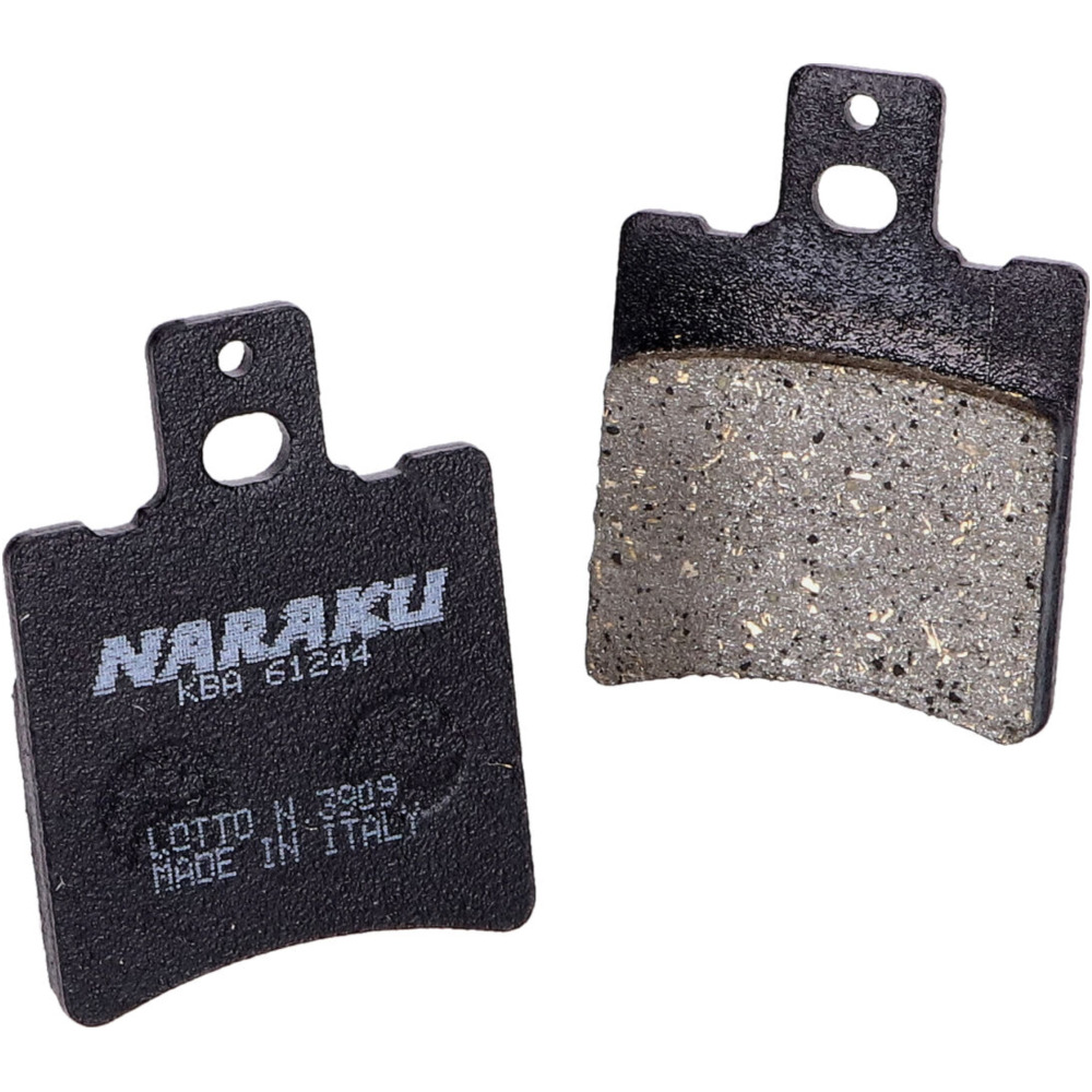 Bremsklötze bremsbeläge naraku organisch für yamaha, peugeot, mbk, aprilia, atala, alfer nk430.29 von Naraku