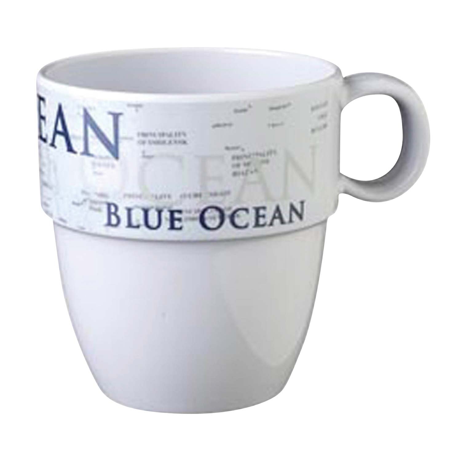 Narbonne Accessoires 4 Becher Blue Ocean von Narbonne Accessoires