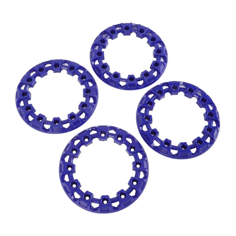 ATV -Rad Nabenverkleidung, Reibungsreizende Dekorative Hubcap -Abdeckung 6 Zoll Radverkleidung Hub -Hub -Schutz für Go Kart (Blue) von Naroote