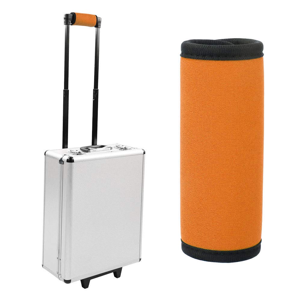 Gepäckgriff-Ersatz, Gepäckgriff-Wrap, Gepäckgriff-Wraps für Koffer, Neopren mit Hoher Leistung für Gepäckbox (Fluoreszierendes Orange) von Naroote