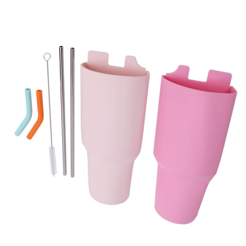 Tassen-Innenschale, 2-in-1-Tassentrenner für Partys (Rosa und Hellrosa) von Naroote