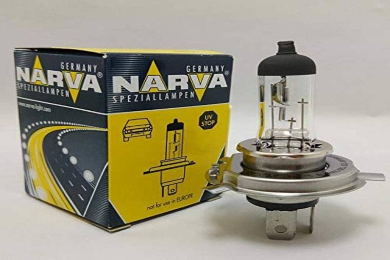 1 Stück Narva 48951 12V 130/100W P43T Halogen Rallye/Ohne Stvzo Zulassung von Narva