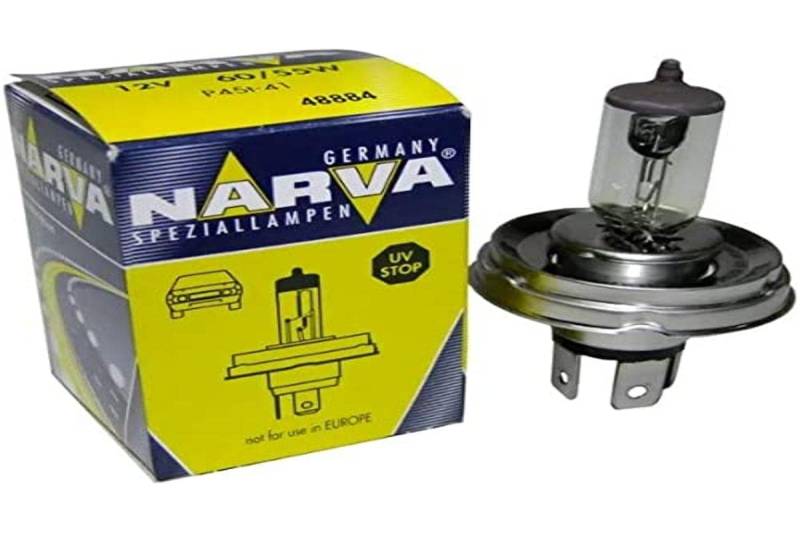 Narva 48884 H4 12V 60/55W P45T Rallye Halogen von Narva