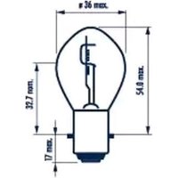 NARVA Glühlampe, Hauptscheinwerfer S2 49531 von Narva