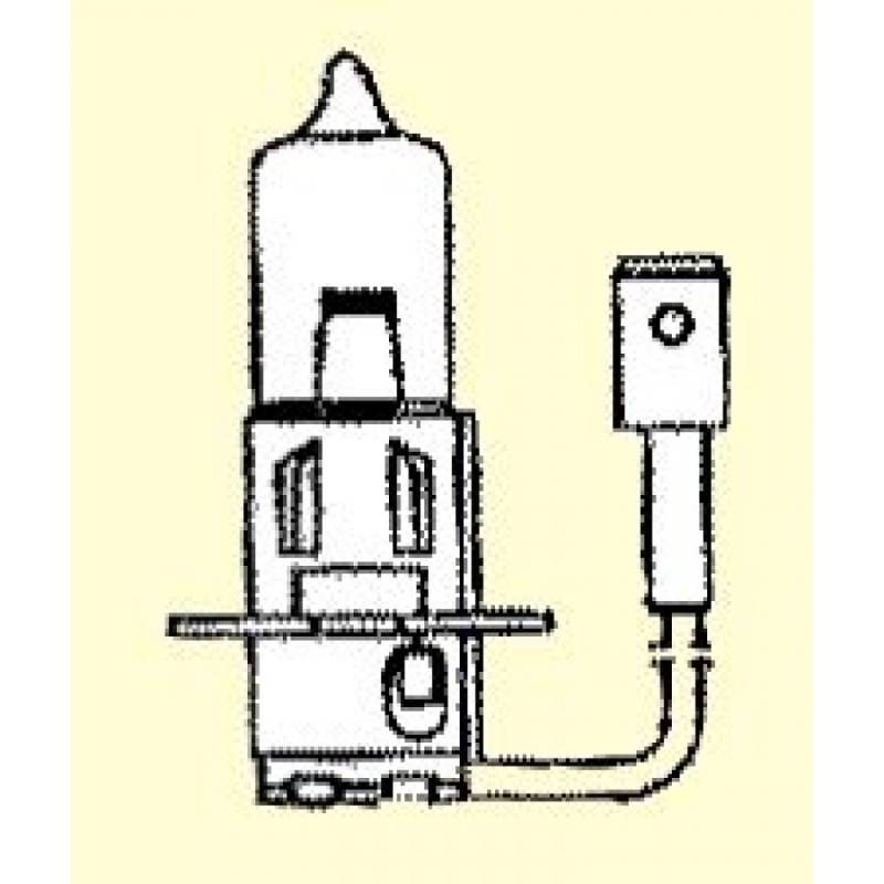 Narva 48321 H3 55 W PK22s Auto-Glühbirne, H3, 55 W, Fernlicht, PK22s von Narva