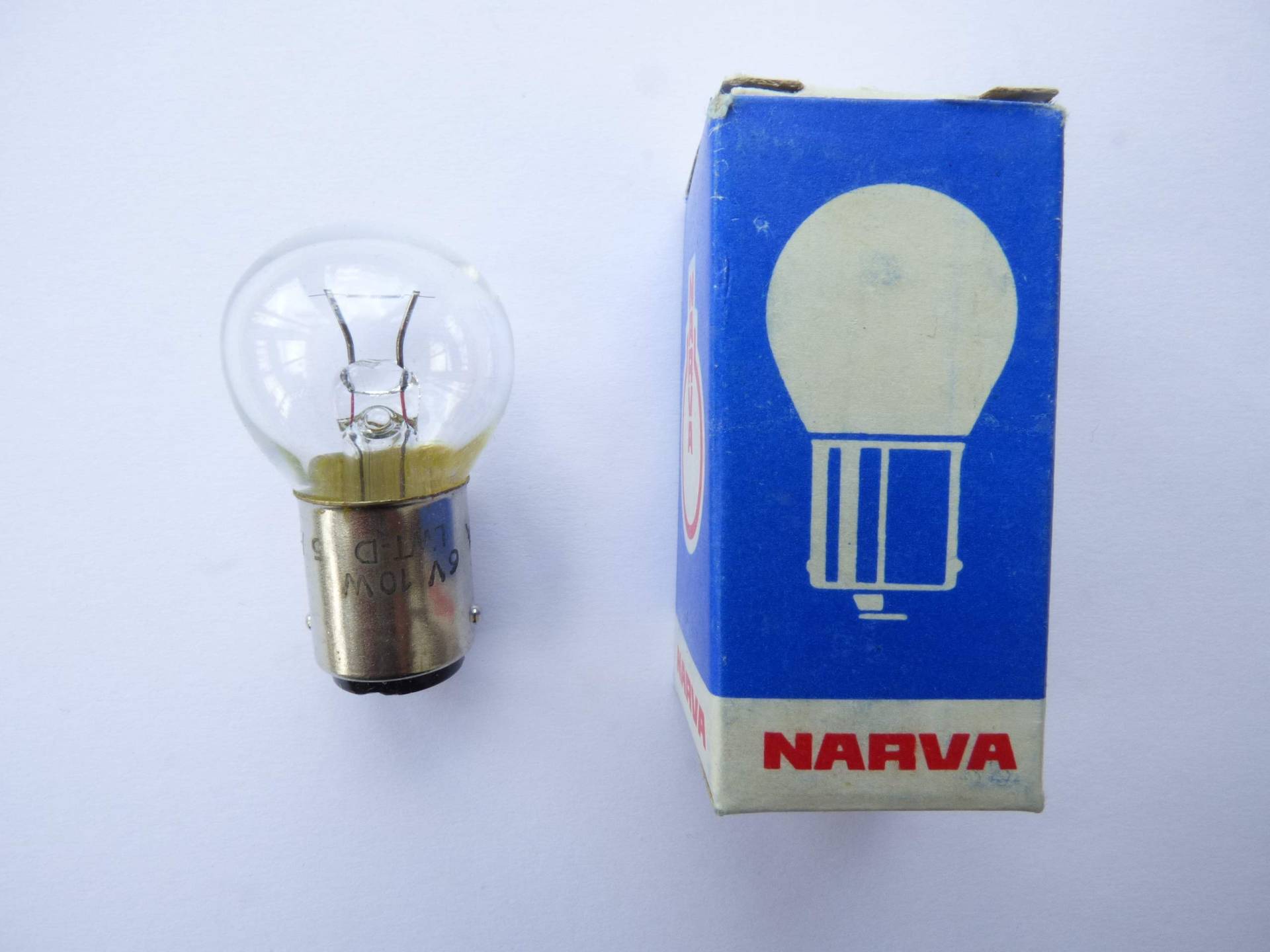 Narva Zwerglampe Ba15d, 6V, 10W von Narva