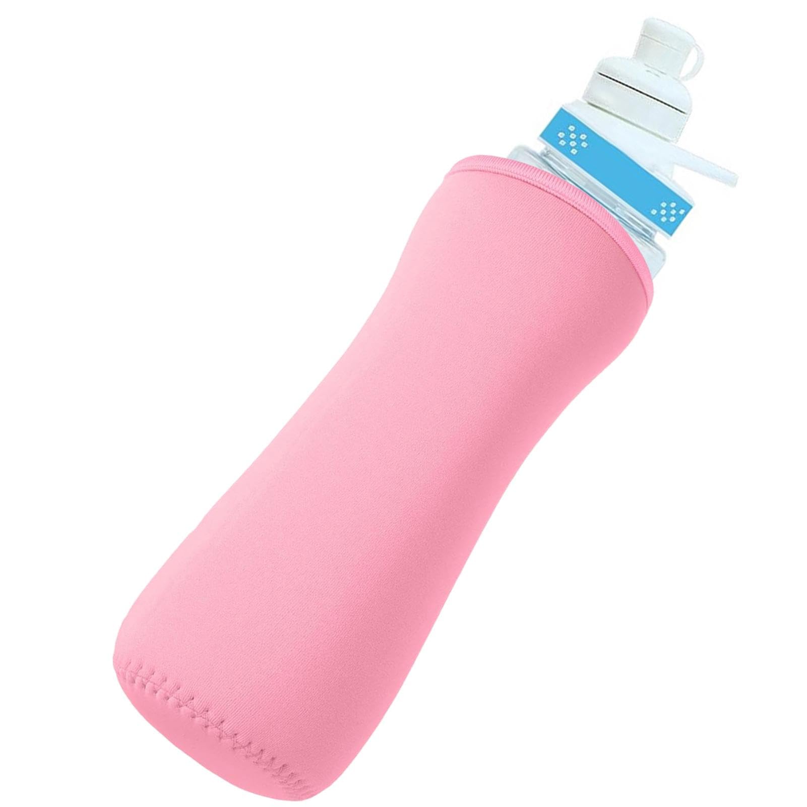 Nbbwwu Neopren-Glas-Wasserflaschenhüllen, Neopren-Flaschenhülle | Trägerhaltertasche,Tragbarer, mit Neopren isolierter Wasserflaschenkühler, isolierter Flaschenhalter, ergonomischer von Nbbwwu