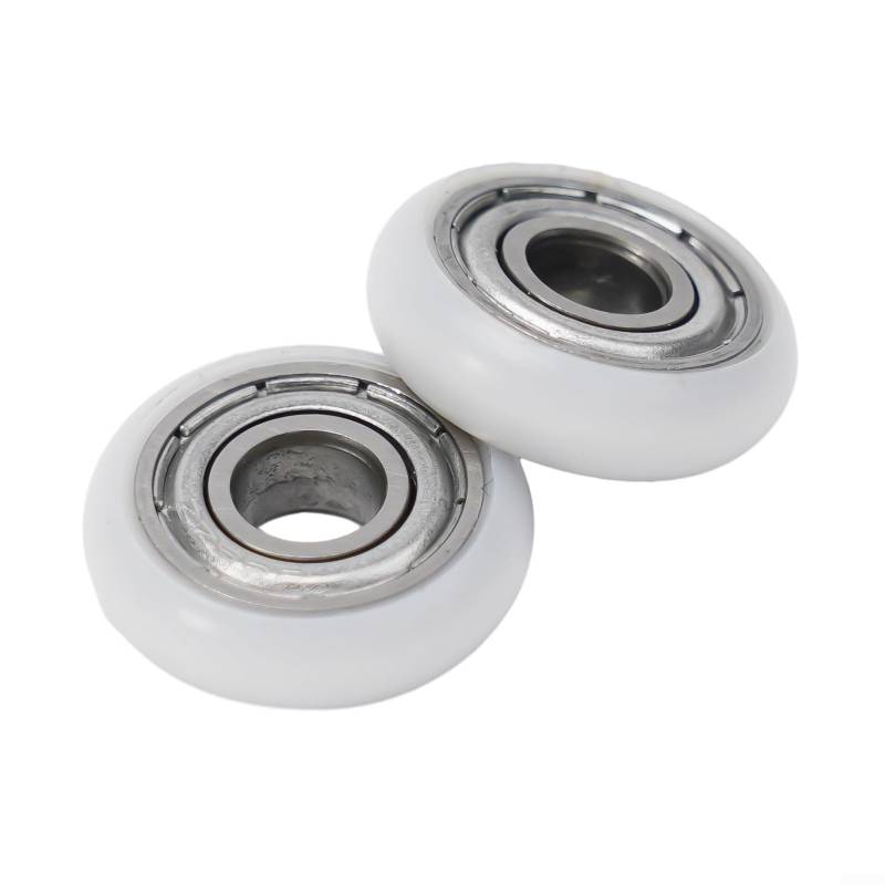 Duschtürrollen aus Nylon und Karbonstahl, 10 Stück, ideal für Glastüren (19 mm) von NbgrvB