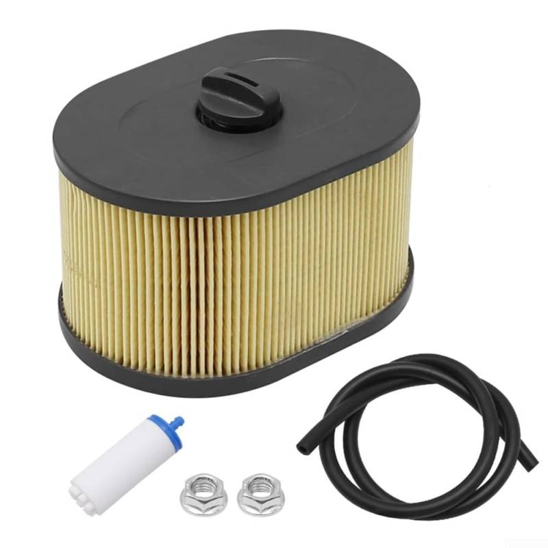 Rasenmäher Luftfilter Kit Luftfilter Tune Up Kit Rasenmäher Zubehör Pack mit Luftfilter Kraftstofffilter Kraftstoffleitung Stangenmutter für K970, K1260, K1270 von NbgrvB