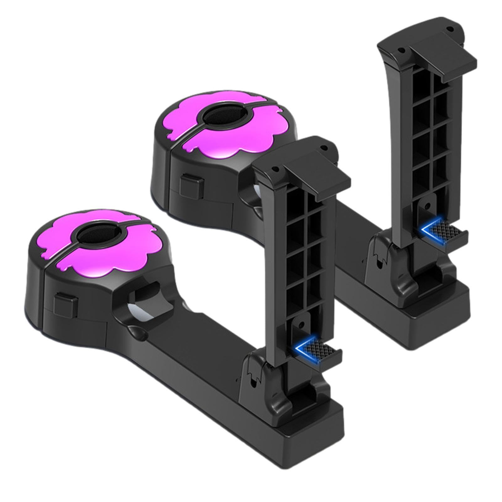 Autositz-Kopfstützenhaken, Kopfstützenhaken für Auto | Kleiderbügelhalterhaken mit Telefonhalter - 2 um 360° drehbare Kopfstützenhaken, 2-in-1-Autohaken für Regenschirme, Geldbörse, Spielzeug, Rucksäc von Nbhuiakl