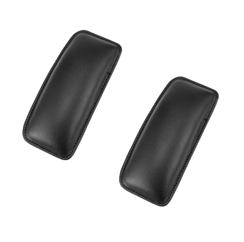 Ncheli 2 Pack Leder Auto Center Console ​Kniekissen Soft Pad, Auto ​Fußpflege Knie Leggings Abdeckung ​Oberschenkel Unterstützung Komfort Elastisches Kissen Auto Innenzubehör von Ncheli